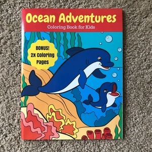 Ocean adventure coloring book